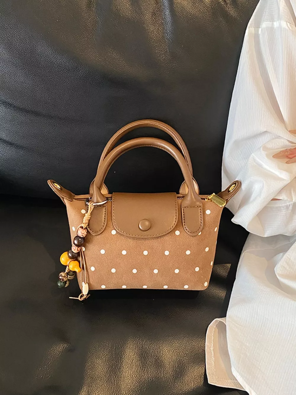 Polka Dot Crossbody Bag, image 6