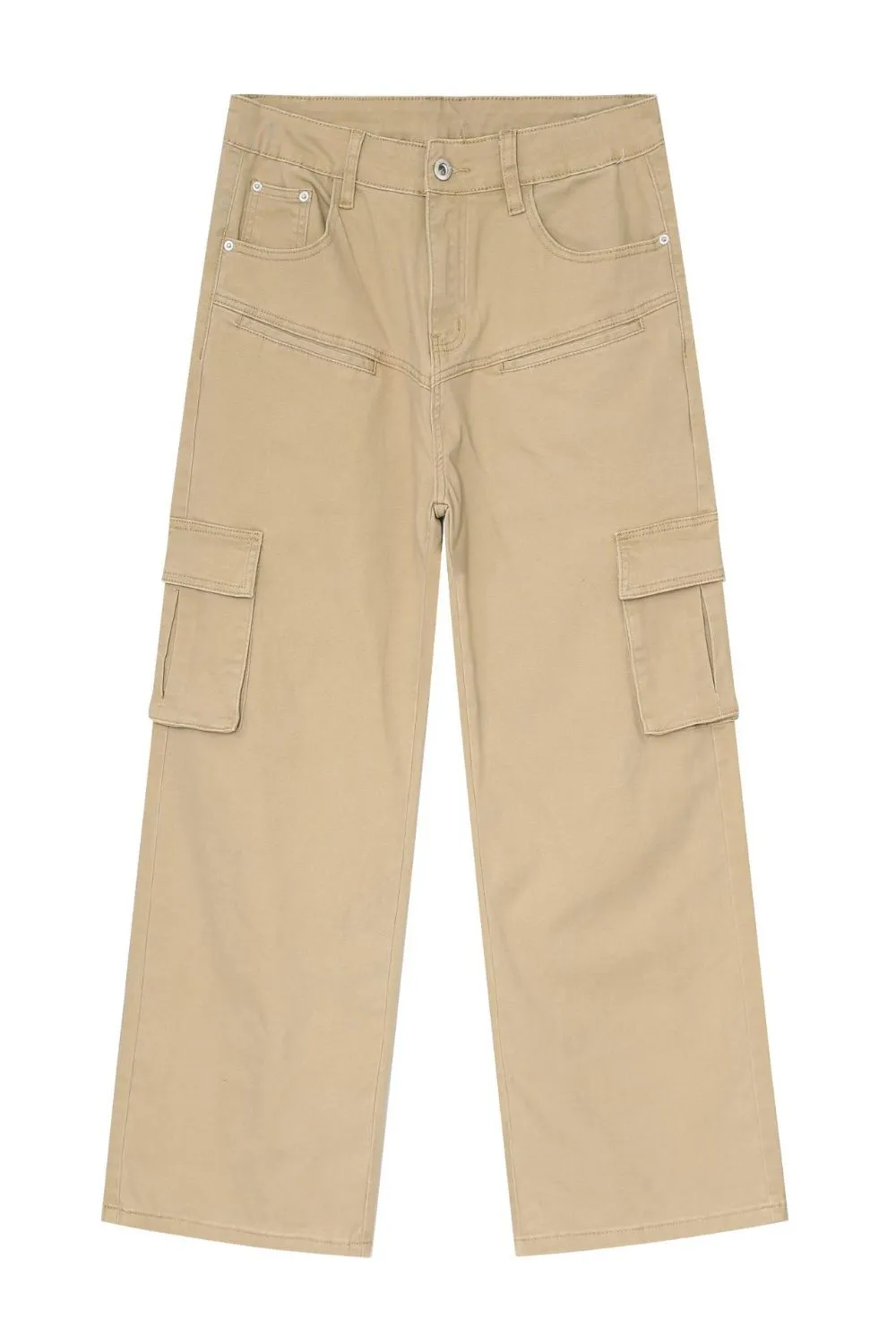 Men's Baggy Jeans with Cargo Pockets, image 4