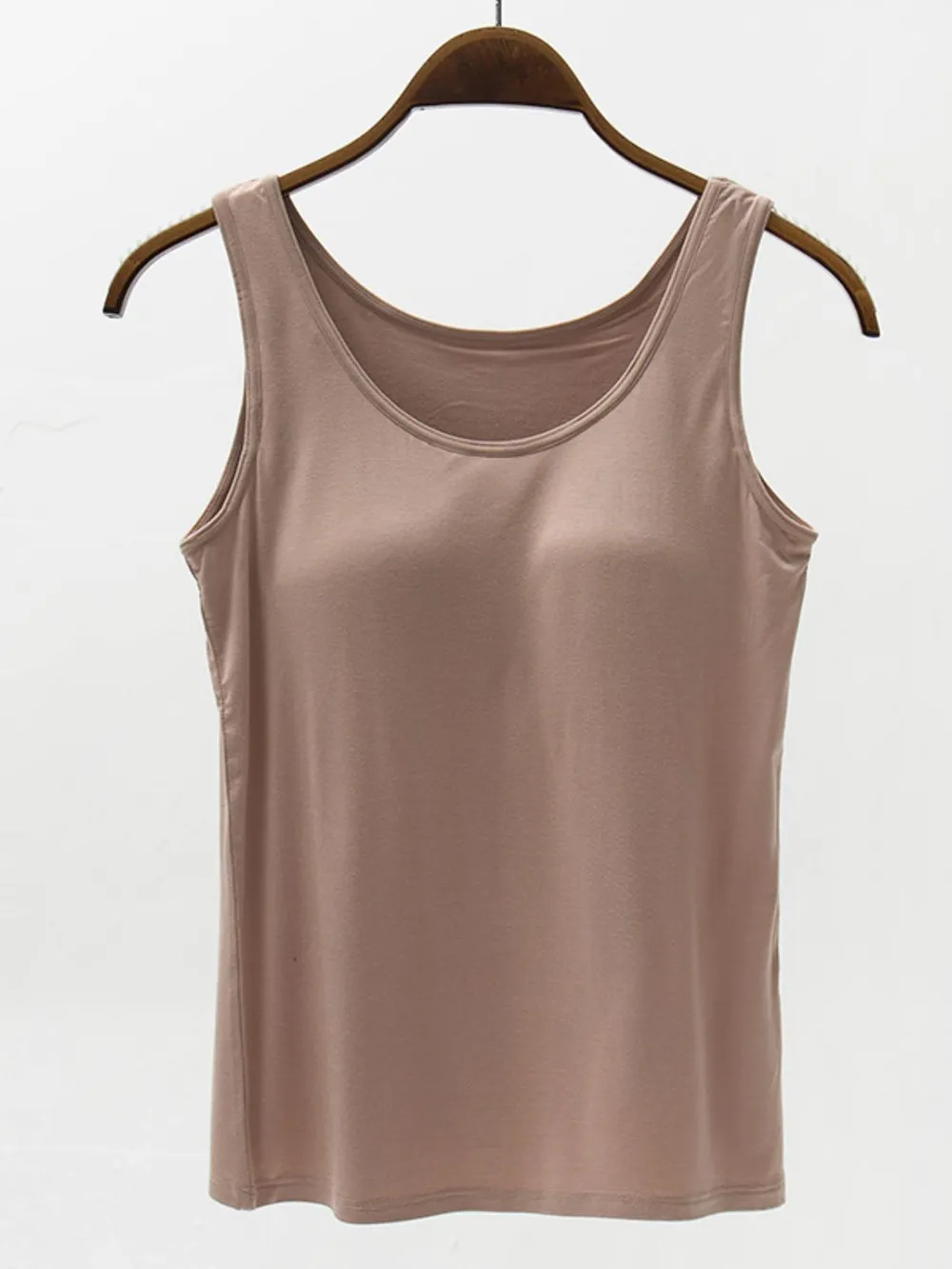 Full Size Wide Strap Modal Tank with Bra, image 8