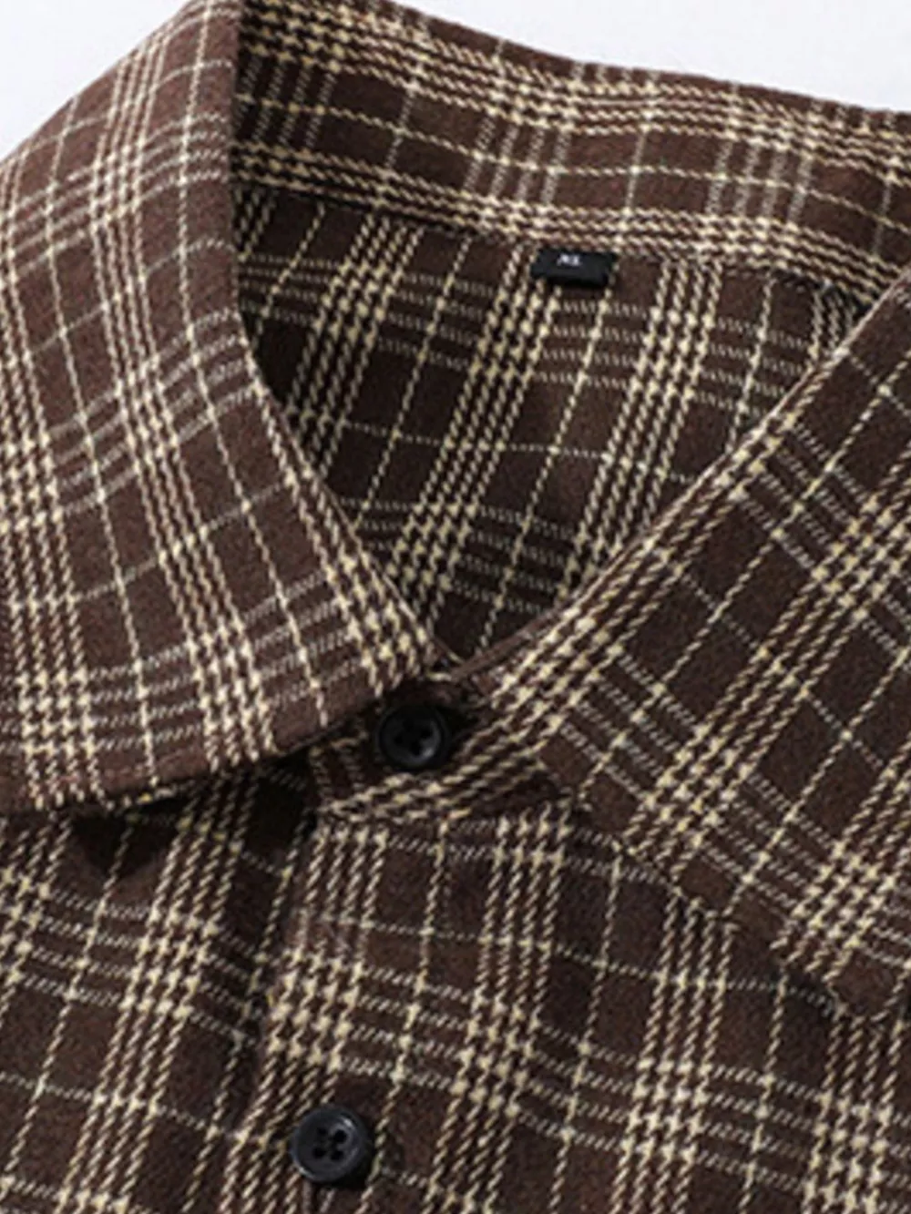 Men's Plus Size Plaid Short Sleeve Shirt, image 4