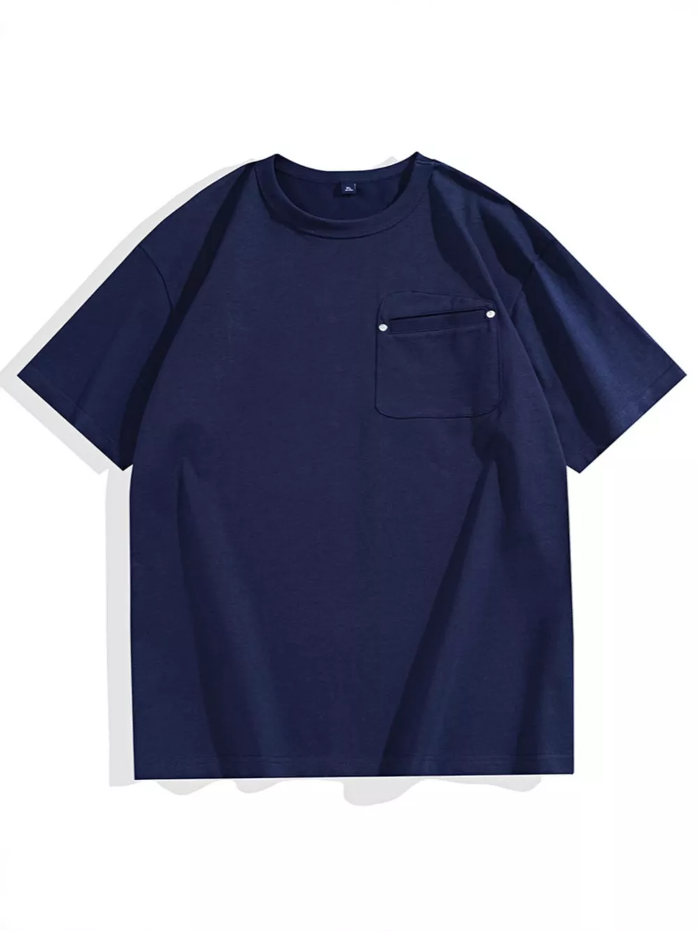 Men's Plus Size Round Neck Short Sleeve T-Shirt