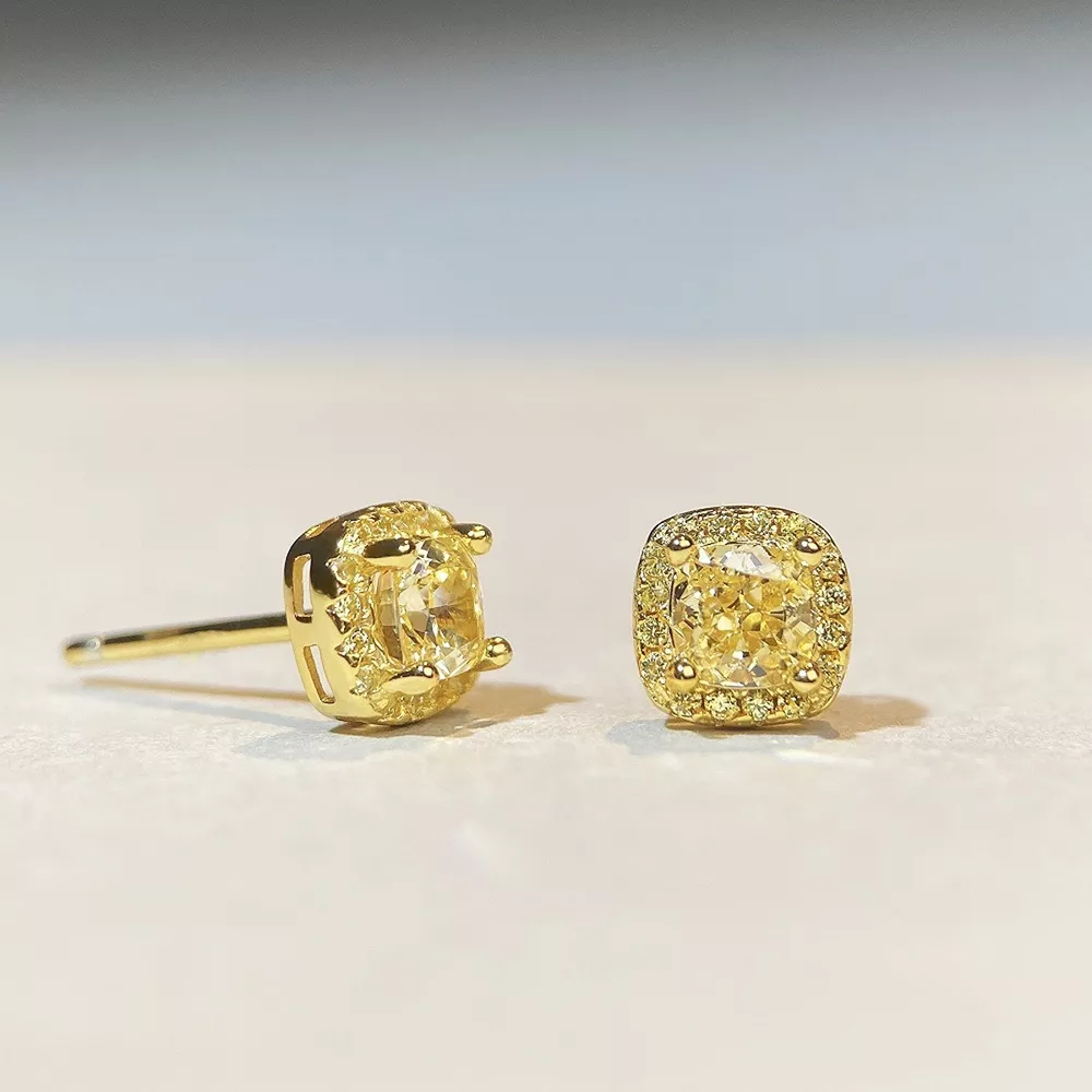 925 Sterling Silver Stud Earrings, image 2