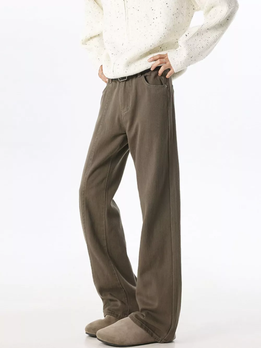 Men's Wide Leg Jeans, image 8