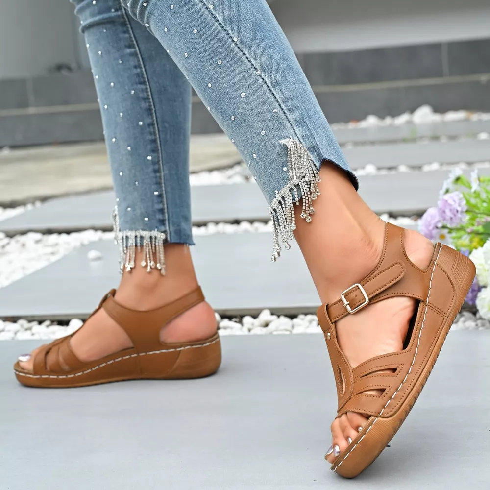 Open Toe Wedge Sandals, image 11