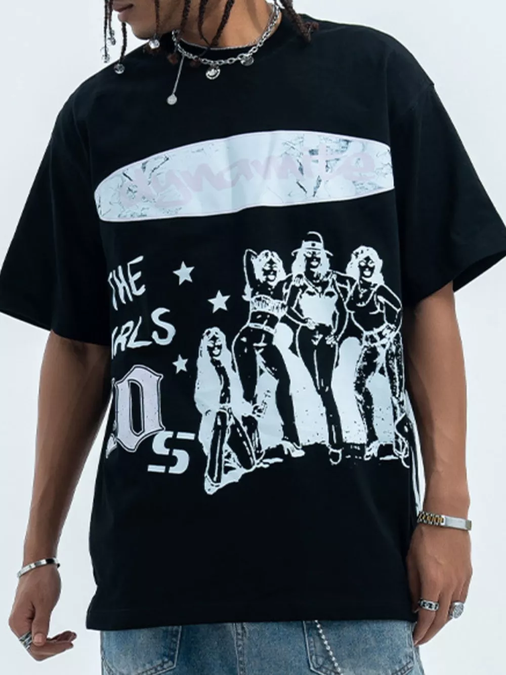 Men's Graphic Round Neck T-Shirt
