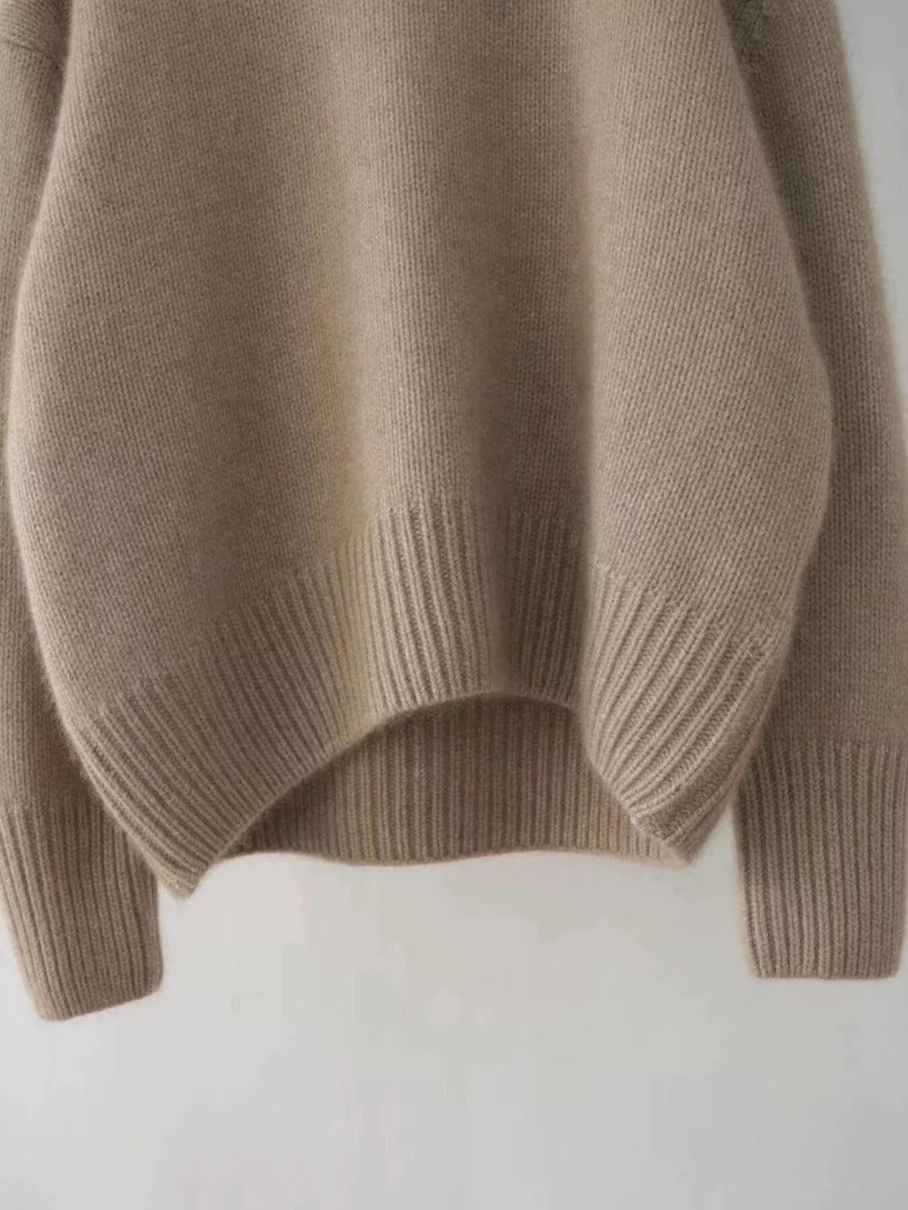 Turtleneck Dropped Shoulder Sweater, image 16