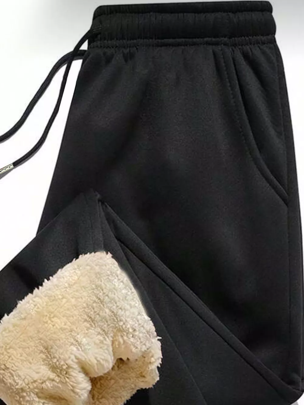 Fleece-Lined Thermal Pants, image 2