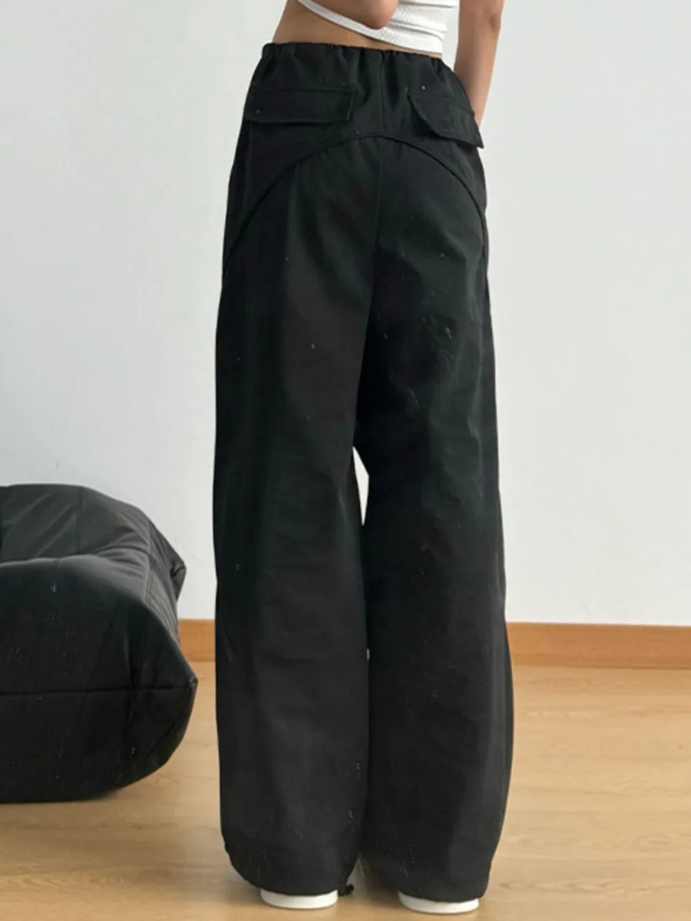 Wide Leg Drawstring Pants, image 10
