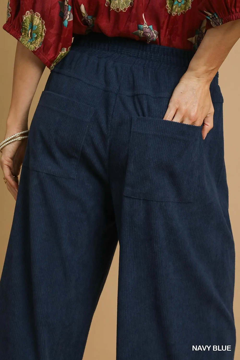 Wide-Leg Corduroy Pants, image 4