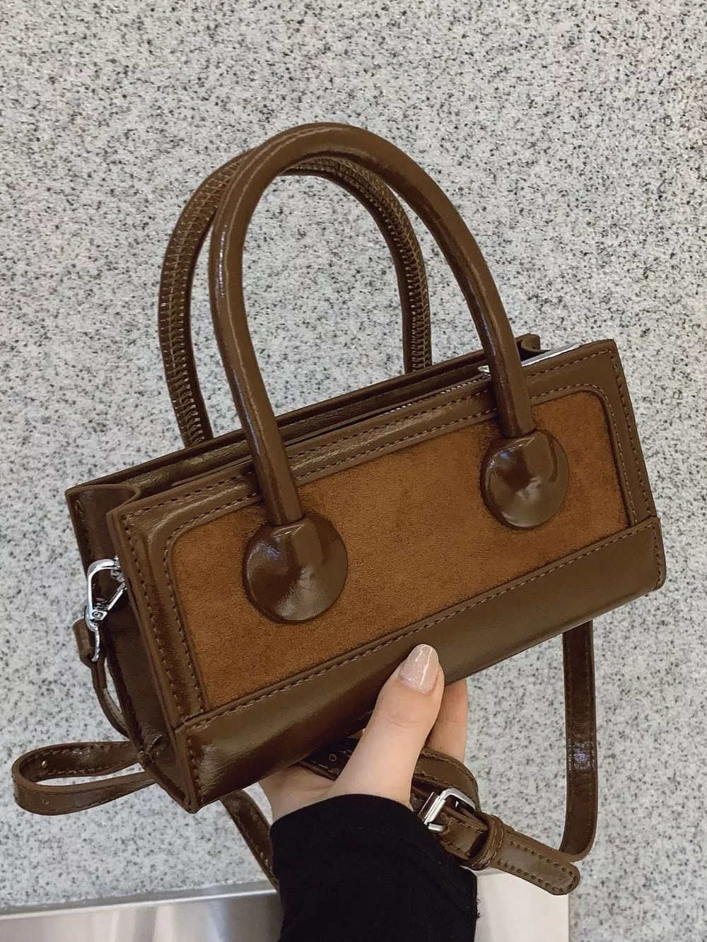 Top Handle Crossbody Bag, image 6