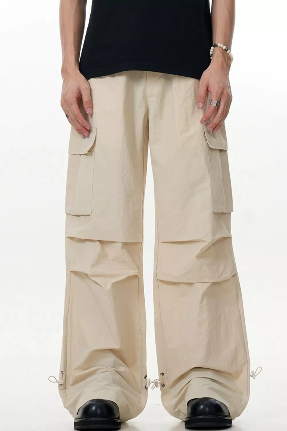 Men's Loose Fit Multi-Pocket Cargo Pants