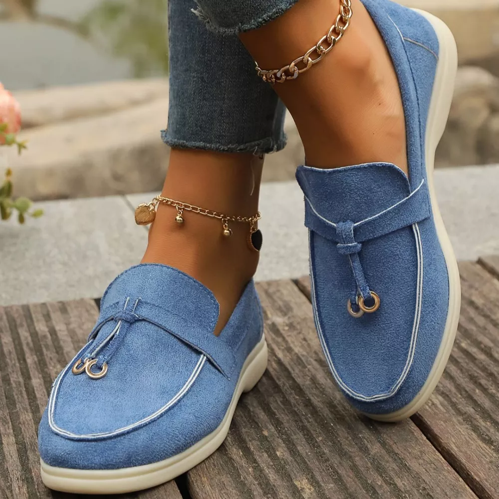 Casual Round Toe Slip-Ons, image 11