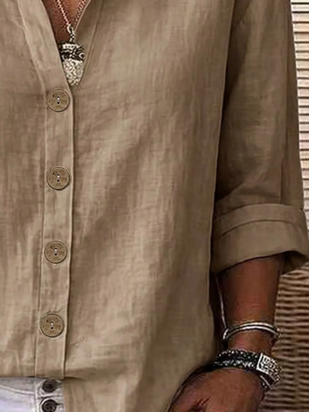Button Up Long Sleeve Shirt, image 15