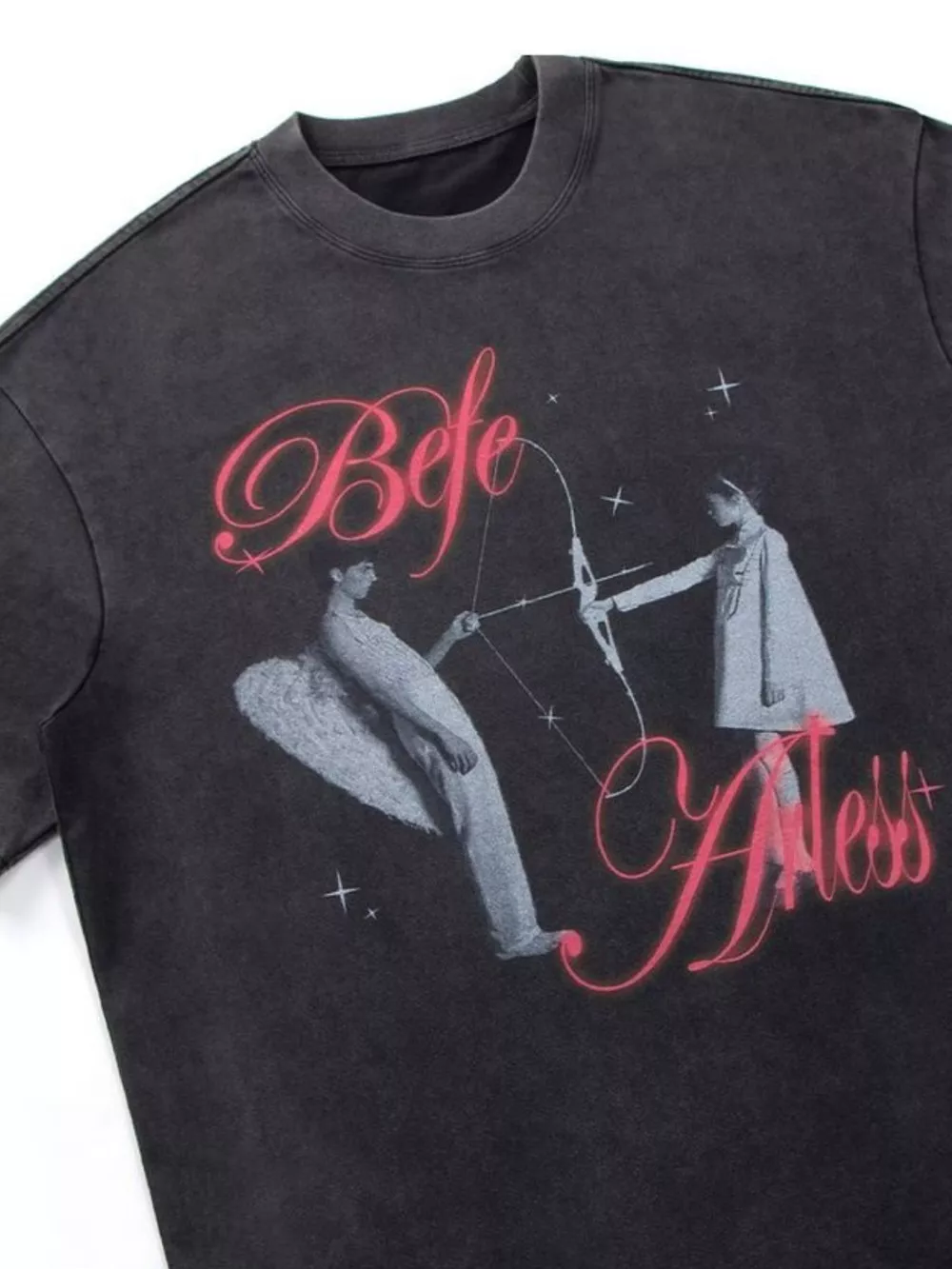 Men's Graphic Round Neck Half Sleeve T-Shirt, image 3
