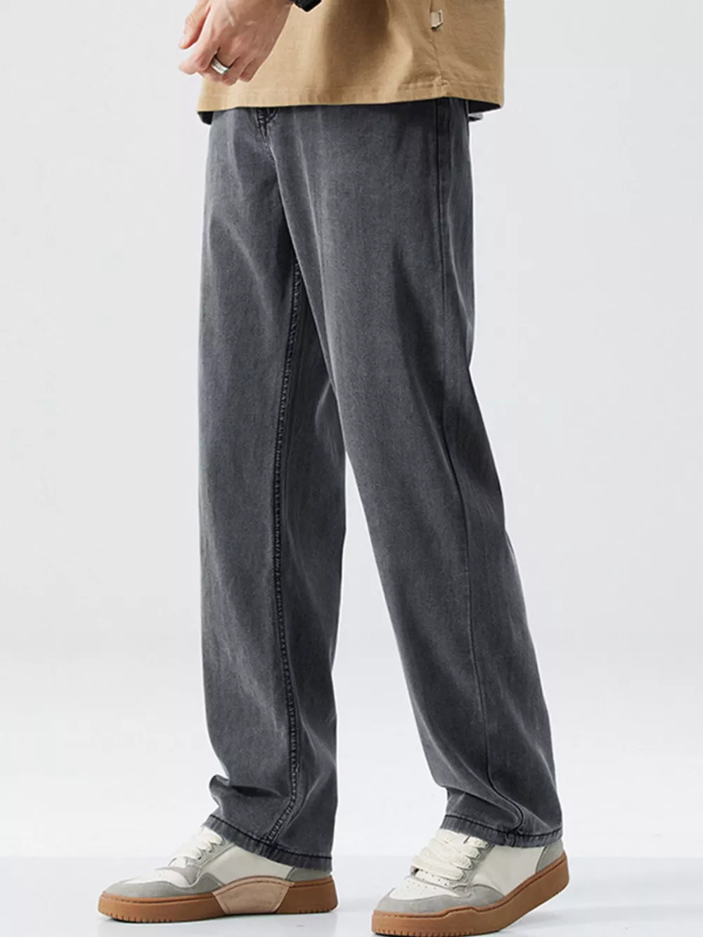 Men's Wide Leg Jeans, image 7