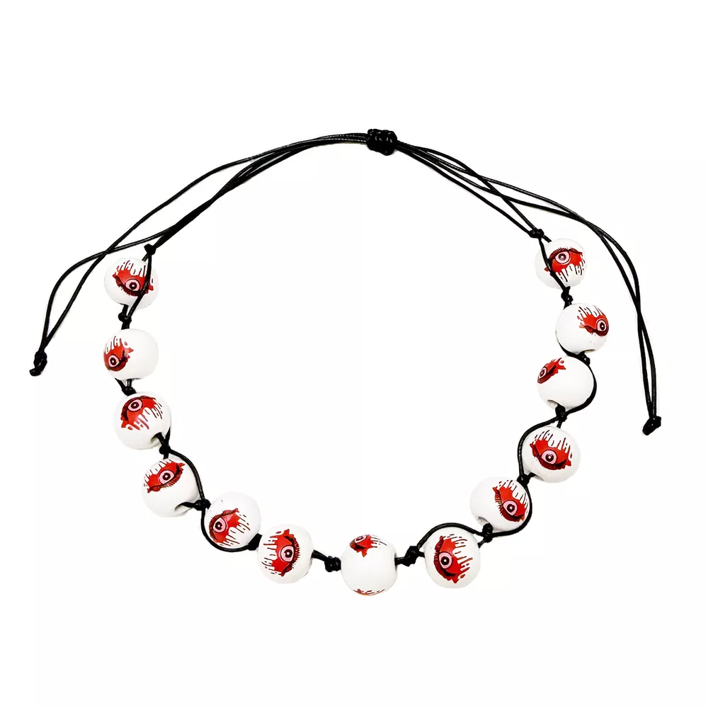 Halloween Beaded Choker Necklace, image 6
