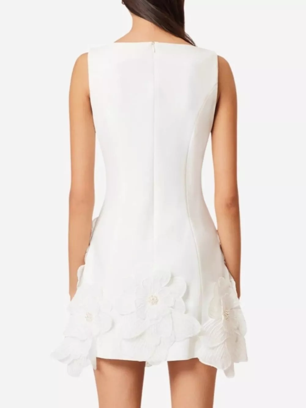 Flower Round Neck Sleeveless Dress, image 9