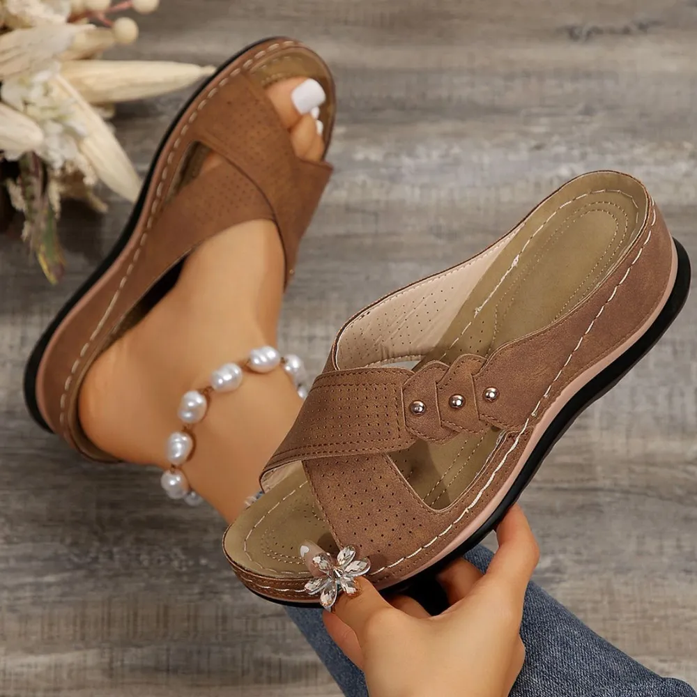 Open Toe Platform Sandals, image 6