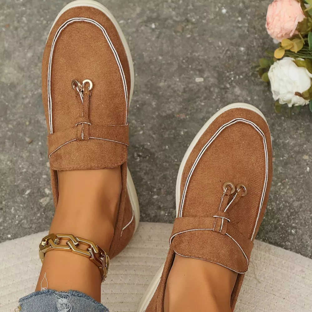 Casual Round Toe Slip-Ons, image 7