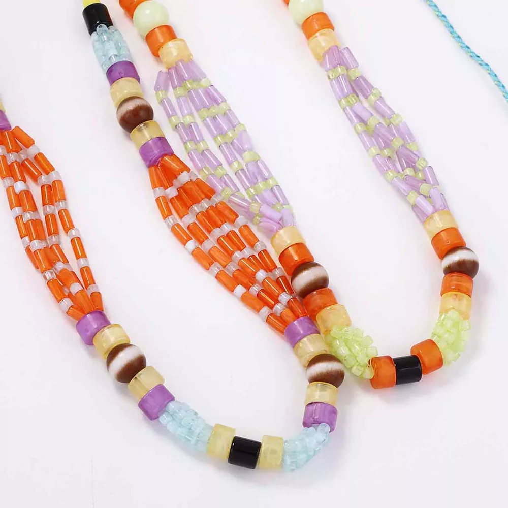 2 Piece Artificial Crystal Bead Necklace, image 4