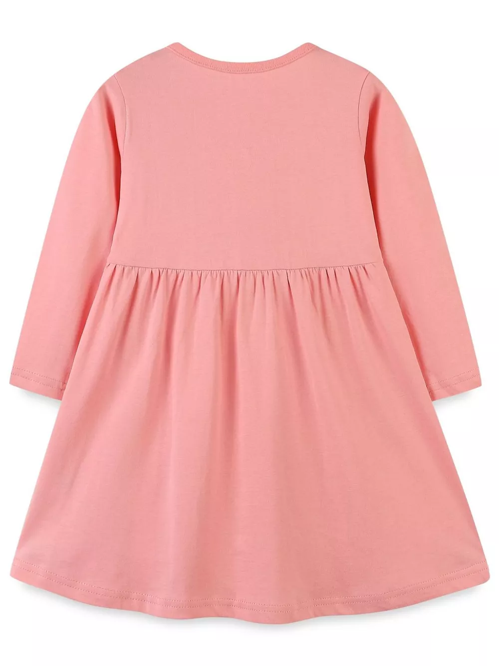 Children's Long Sleeve Embroidered Deer Dress, image 4
