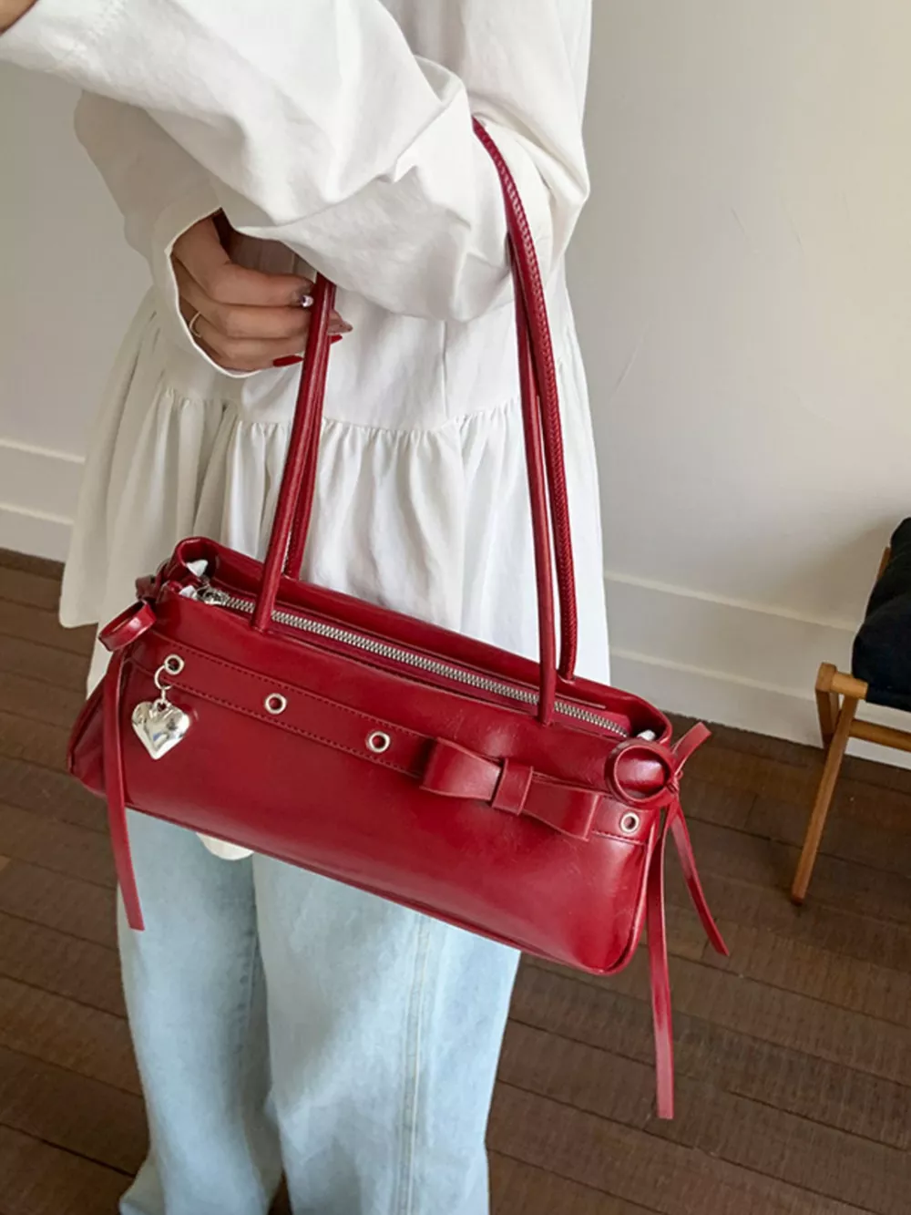 PU Leather Shoulder Bag, image 14