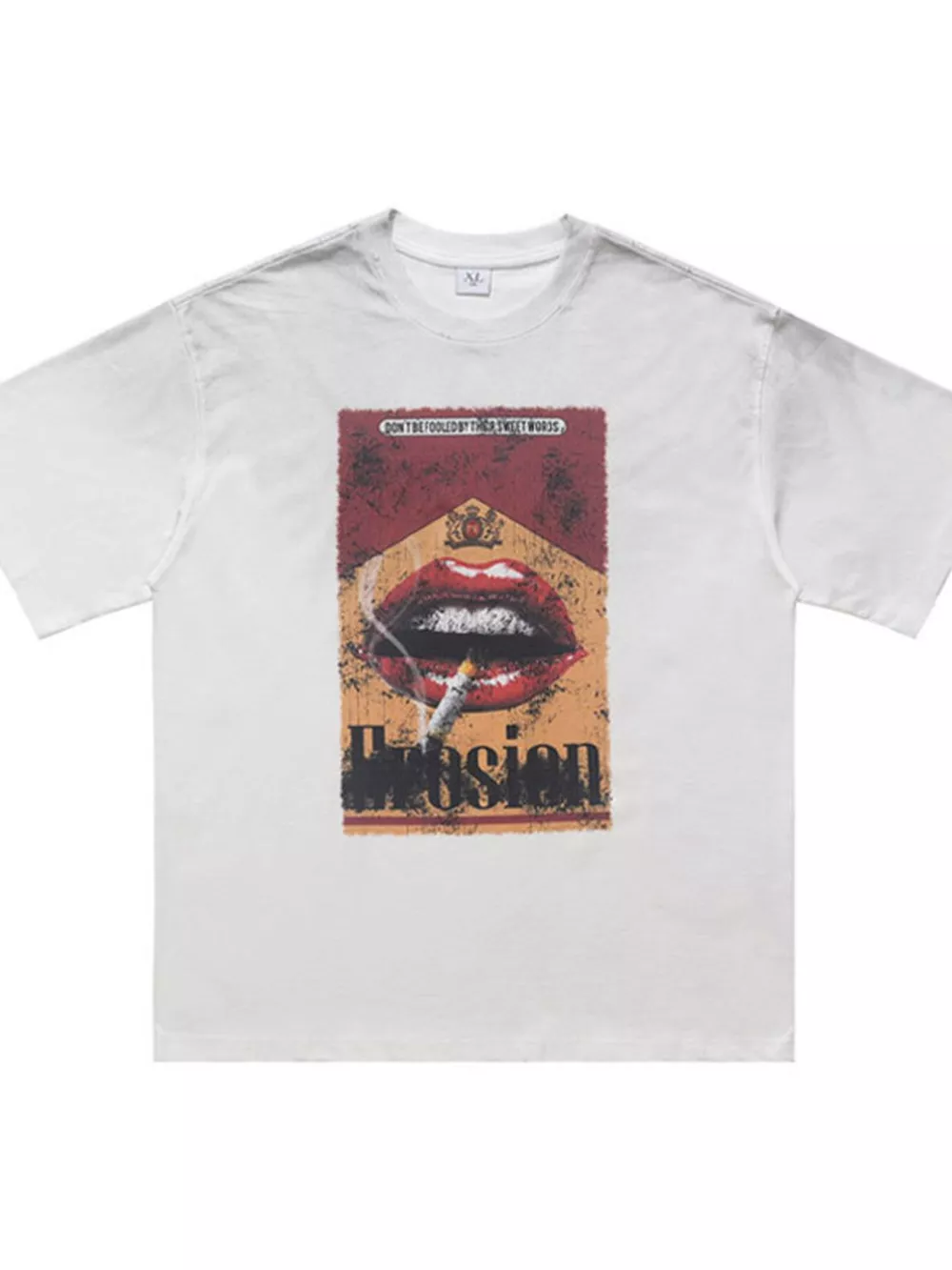 Men's Graphic Round Neck Half Sleeve T-Shirt, image 3