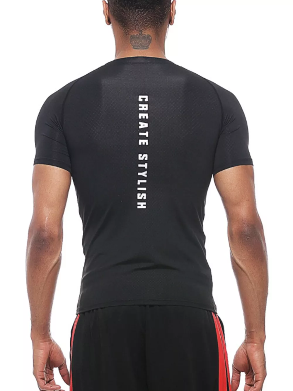 Men's Round Neck Active T-Shirt, image 4