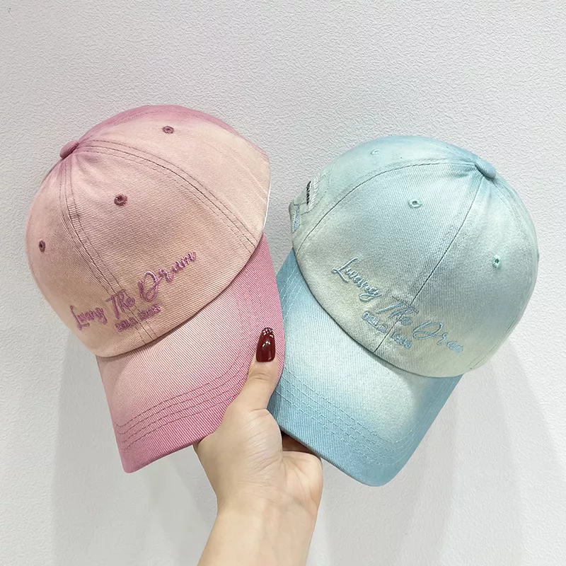 Gradient Color Embroidered Baseball Cap, image 4
