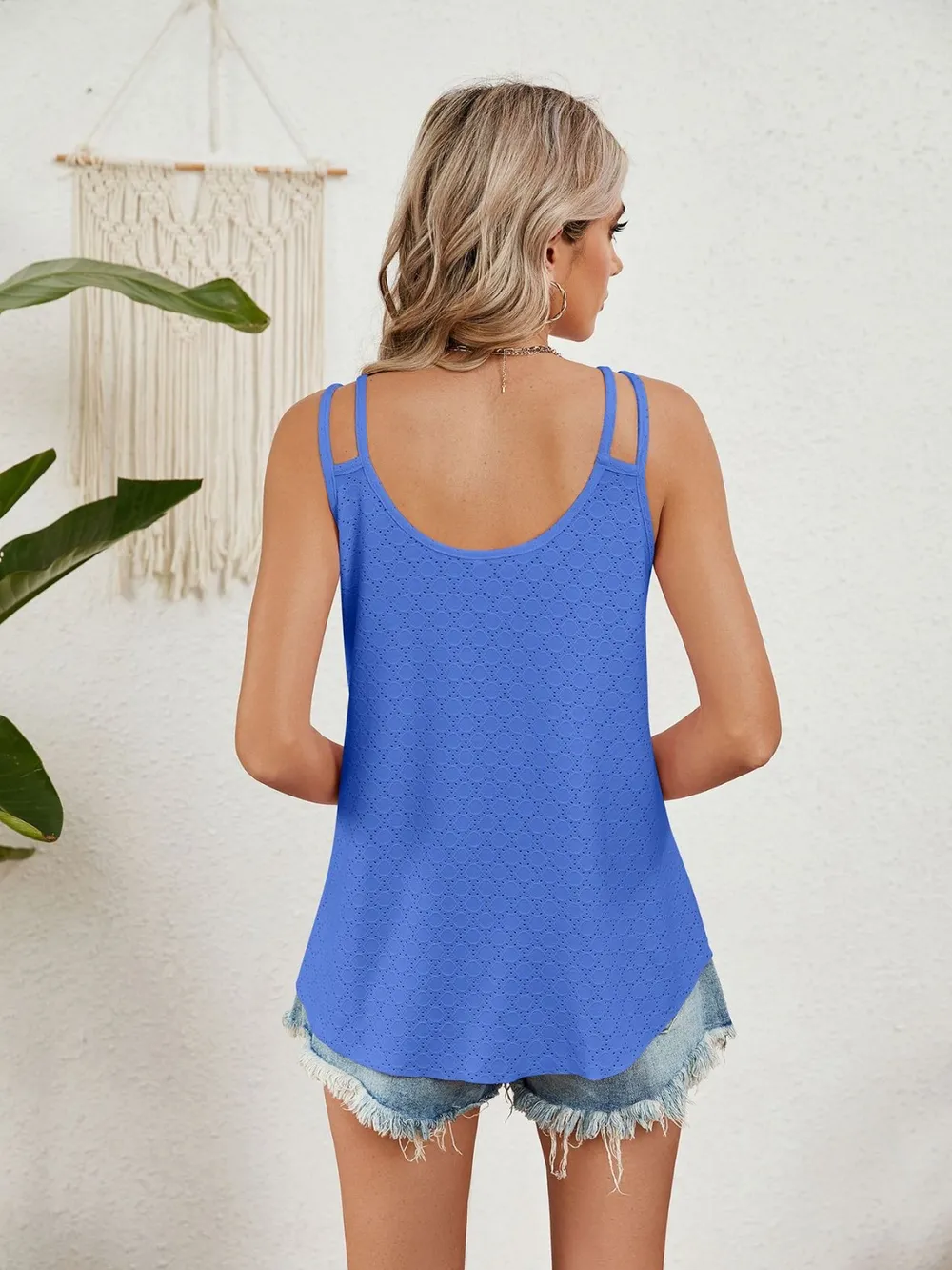Cutout Eyelet Tank, image 20