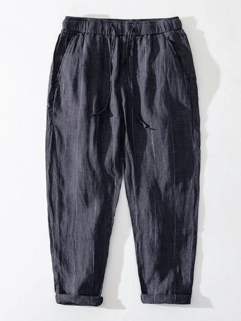 Men's Plus Size Relaxed Fit Drawstring Pants