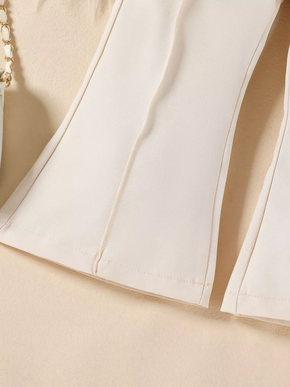 Sleeveless Blazer & Flare Pants Set, image 9