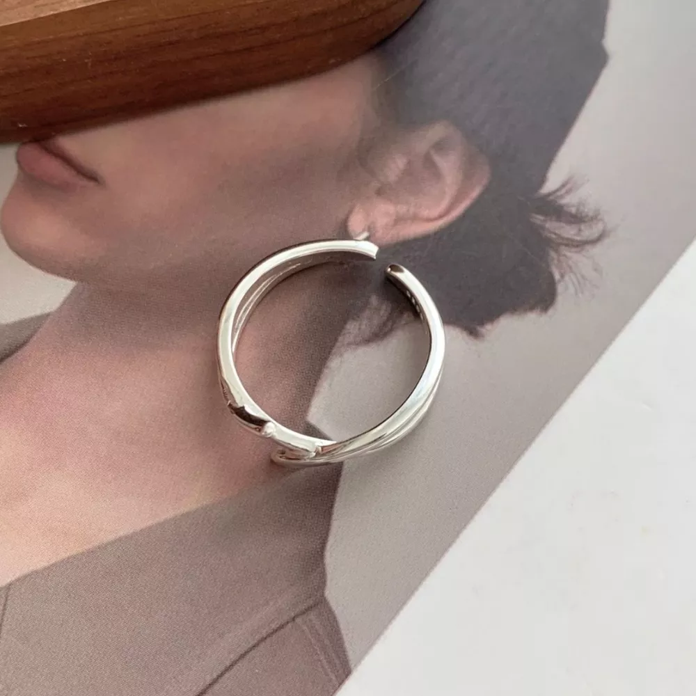 925 Sterling Silver Open Ring, image 5