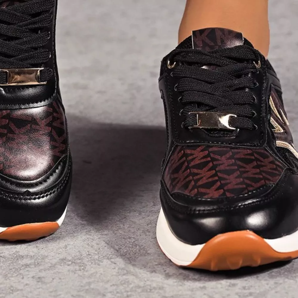 Lace Up Round Toe Sneakers, image 7