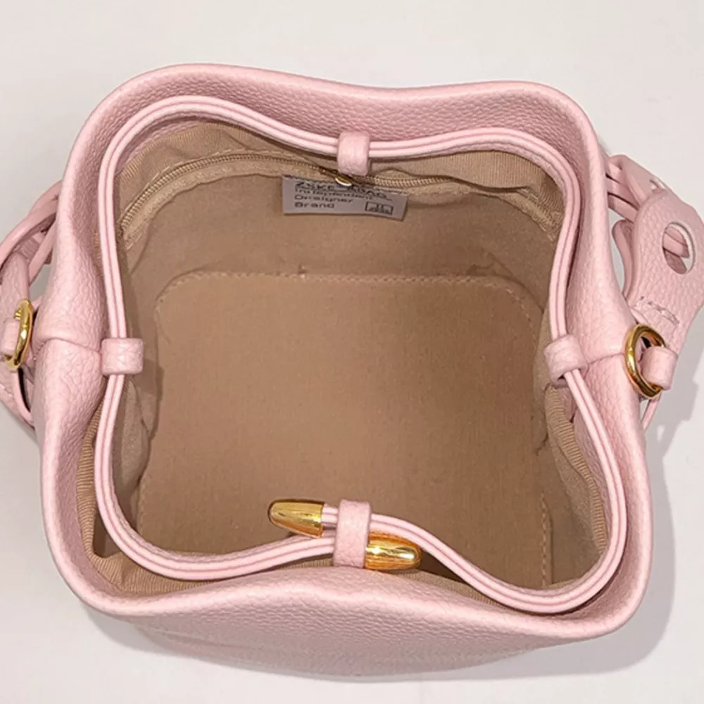 PU Leather Bucket Crossbody Bag, image 12