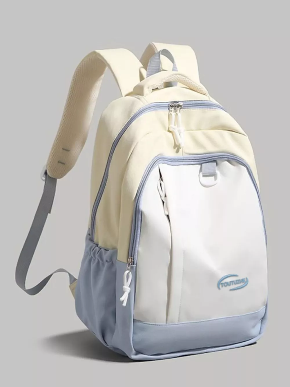 Color Block Lightweight Backpack Bag, image 4