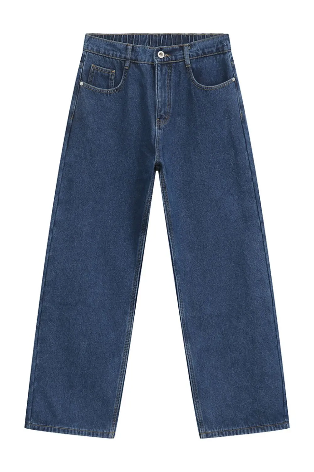 Men's Baggy Jeans with Pockets, image 6