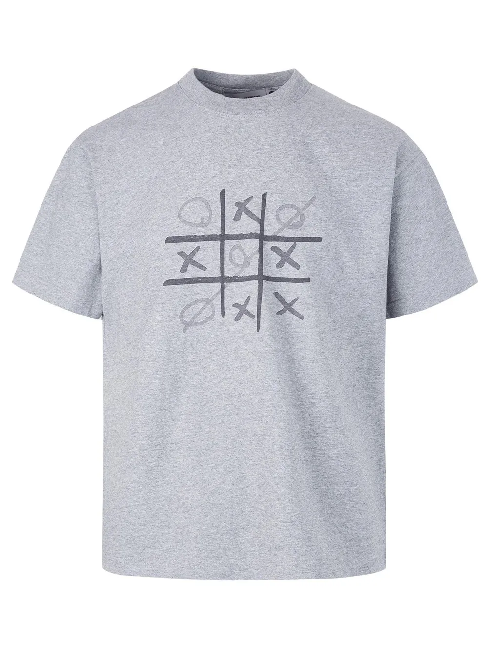 Men's Gaming Tic Tac Toe Graphic Round Neck T-Shirt, image 6