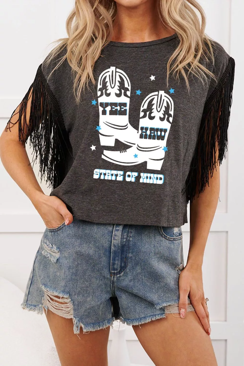 State of Mind Boots Graphic T-Shirt