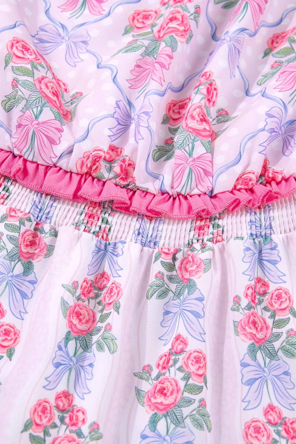 Tiered Ruffles Sleeveless Summer Floral Dress, image 8