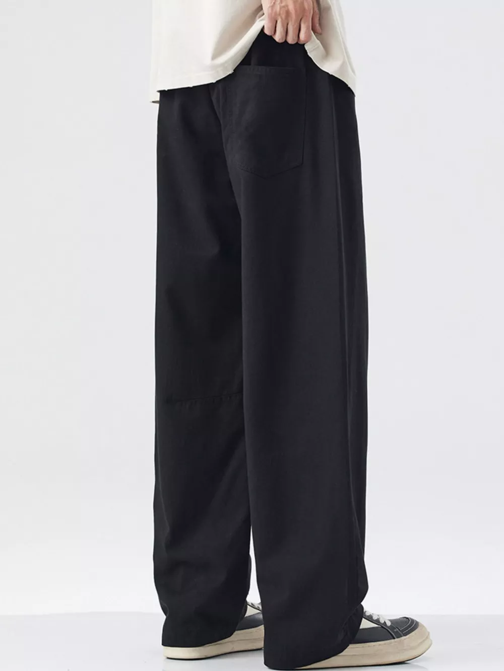 Men's Wide Leg Casual Pants, image 3