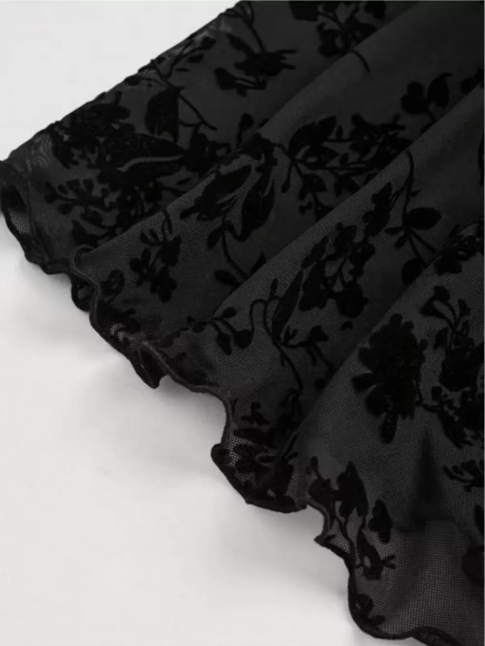 Full Size Sweetheart Neck Flared Sleeve Mini Dress Plus Size, image 2