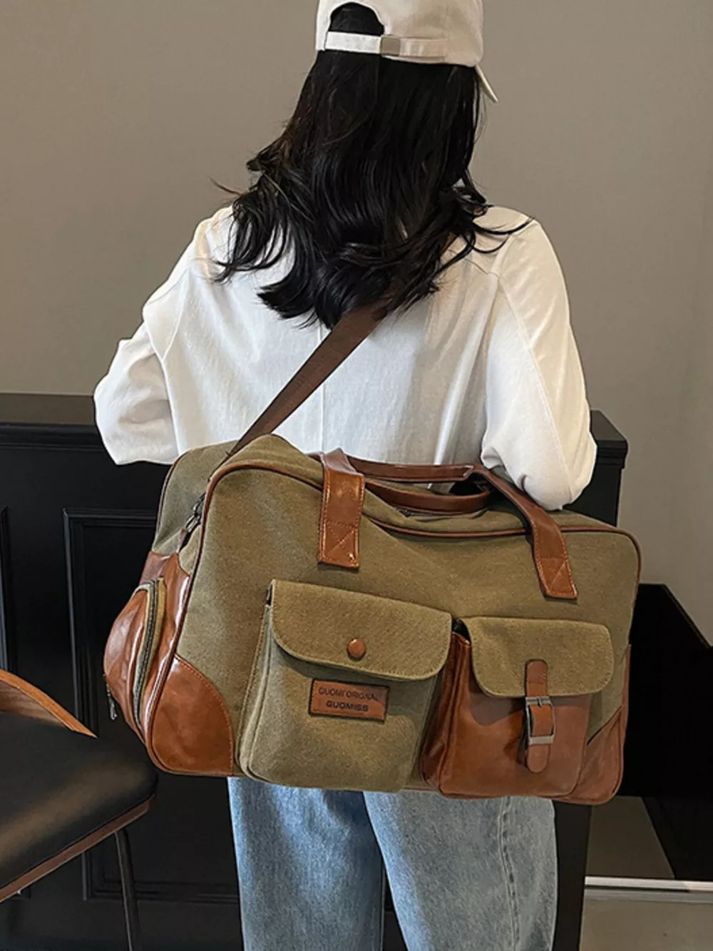 Multiple Pockets Travel Bag, image 11