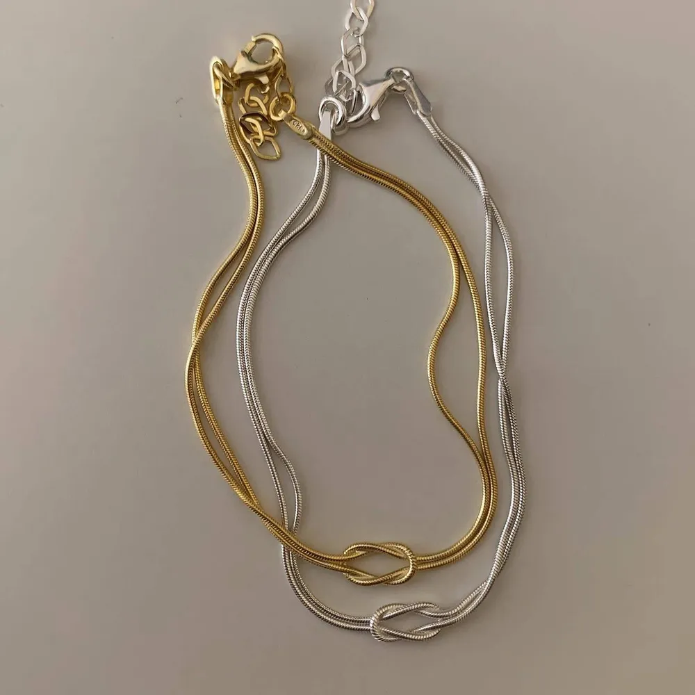 Titanium Steel Knotted Necklace, image 9