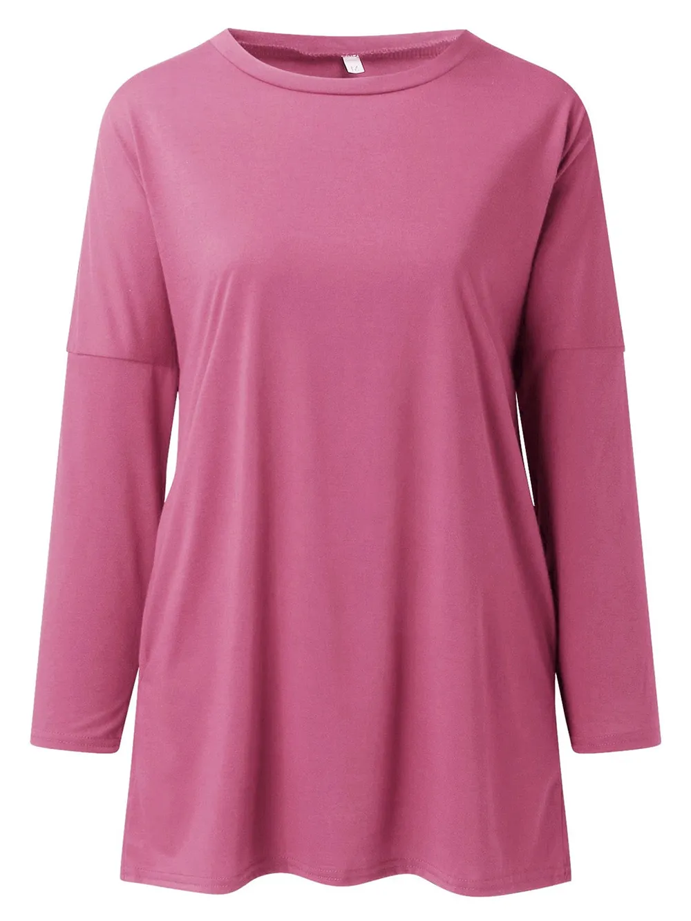 Full Size Round Neck Long Sleeve T-Shirt, image 10
