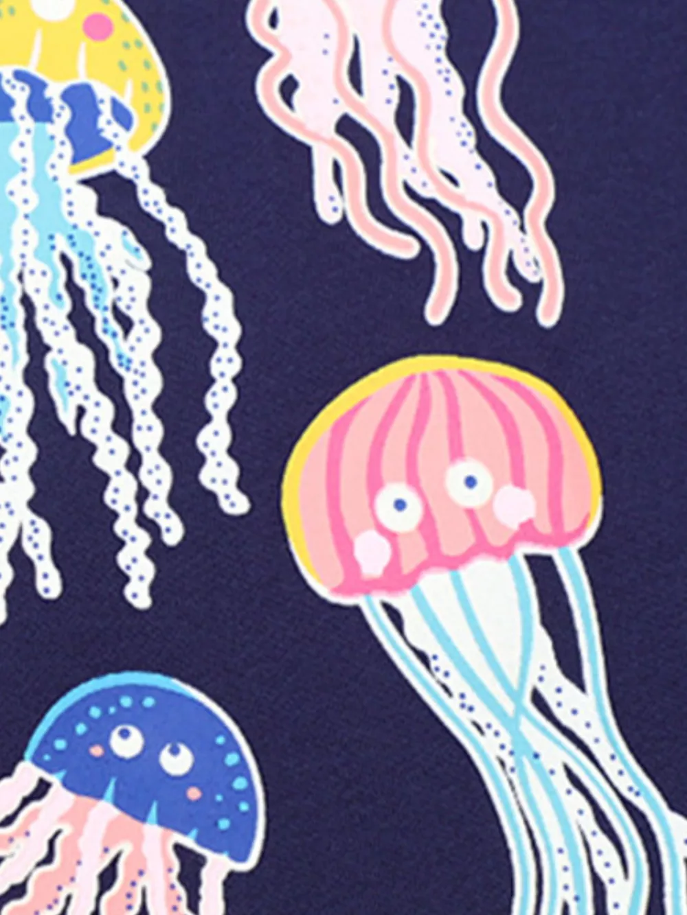Children's Glow-in-the-Dark Jellyfish Graphic Tee, image 4