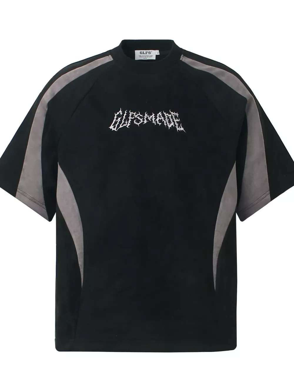 Men's Letter Embroidered Round Neck T-Shirt, image 3