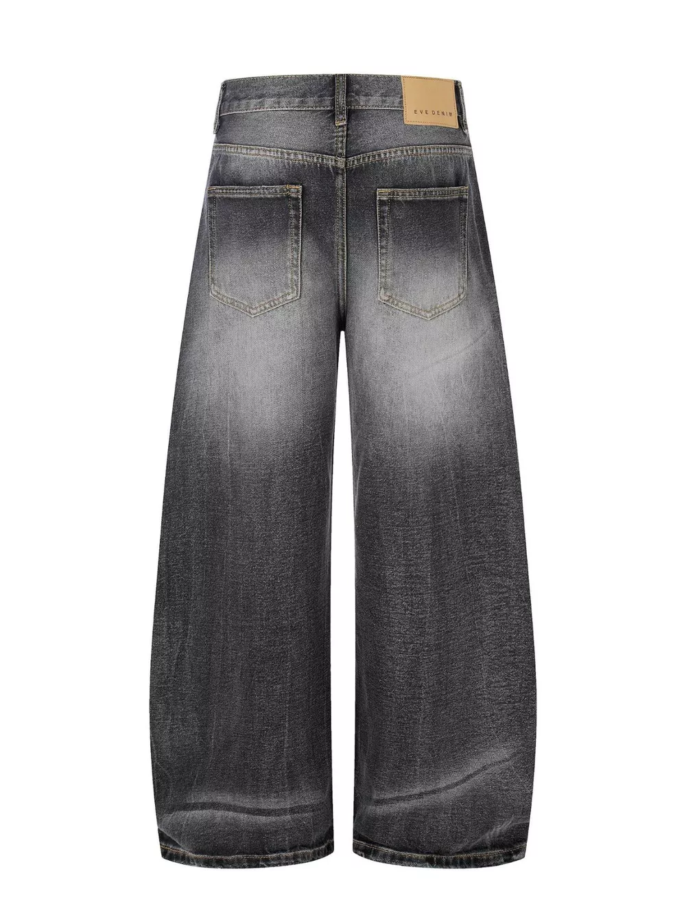 Men's Full Size Distressed Wide-Leg Jeans Plus Size, image 3