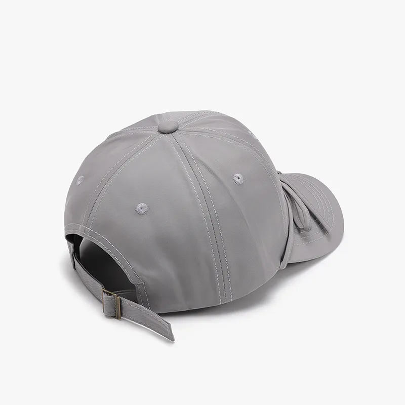 Tied Bow Cotton Baseball Cap, image 4