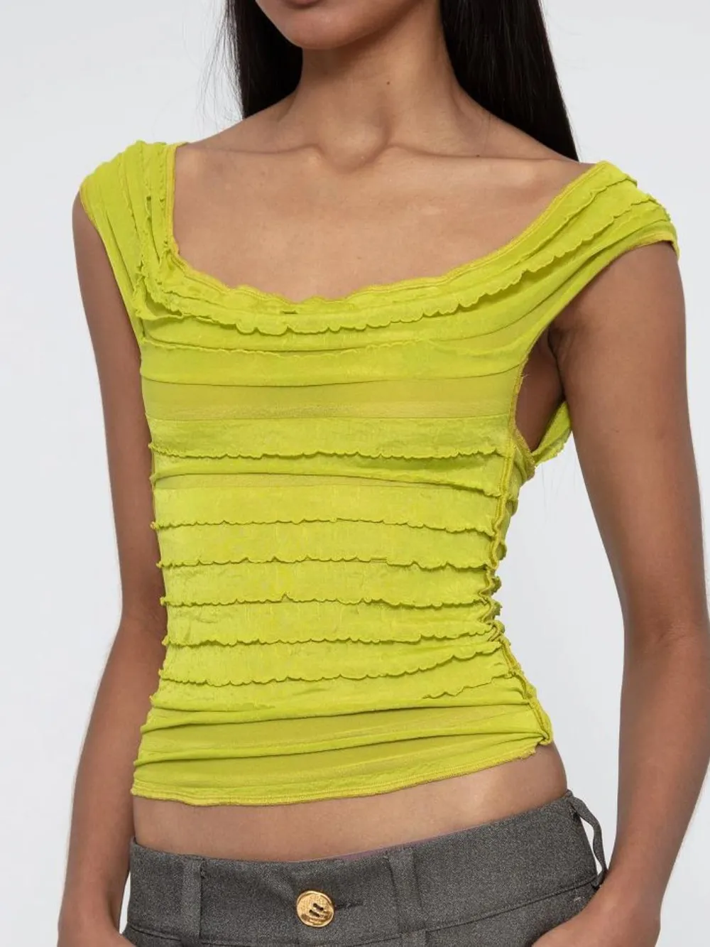Ruched Solid Tank, image 20
